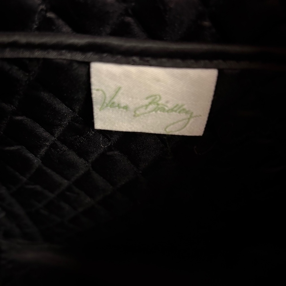 Vera Bradley Large Tote Bag With Toggle Closure, Night & Day Pattern - Picture 7 of 9